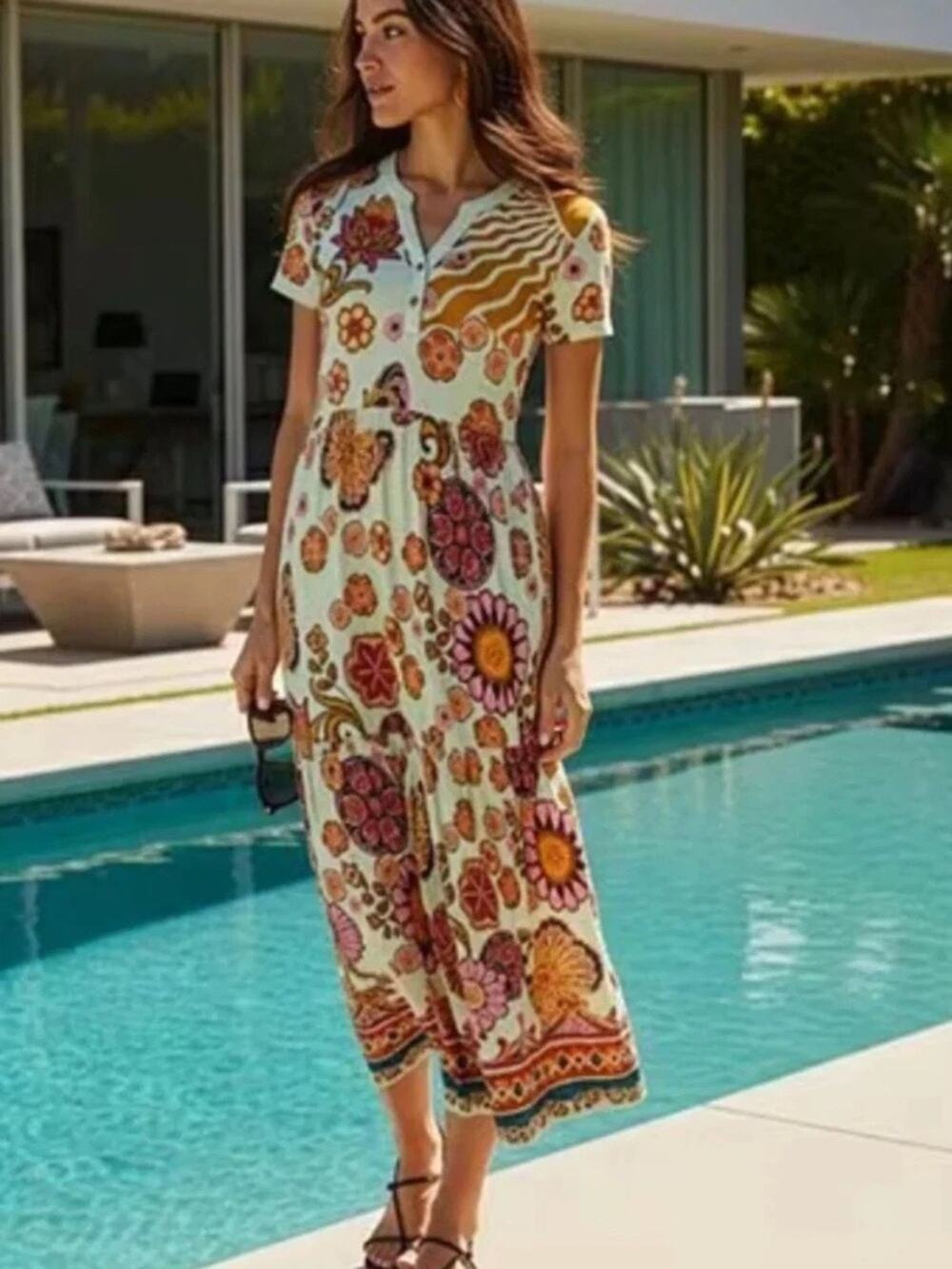 Johnny Was The Janie Favorite Endora Midi Dress